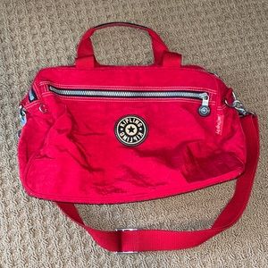 Kipling Red Carry-On